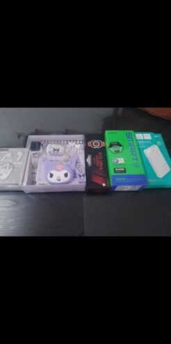 عرض يوم الثلاثاء بس ب750ألف ❤️❤️ انفنكس smart 9 بور ساعة سماعة بلوتوث  او بكج ساعة وسماعة بلوتوث لزقة كفر حماية وهديه