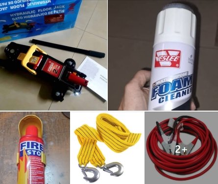 عرض اشتري منفاخ واحصل على كريكو وكبل تشبايه وحبل جر ومفتاح جنط وطفايه وتنظيف فرش